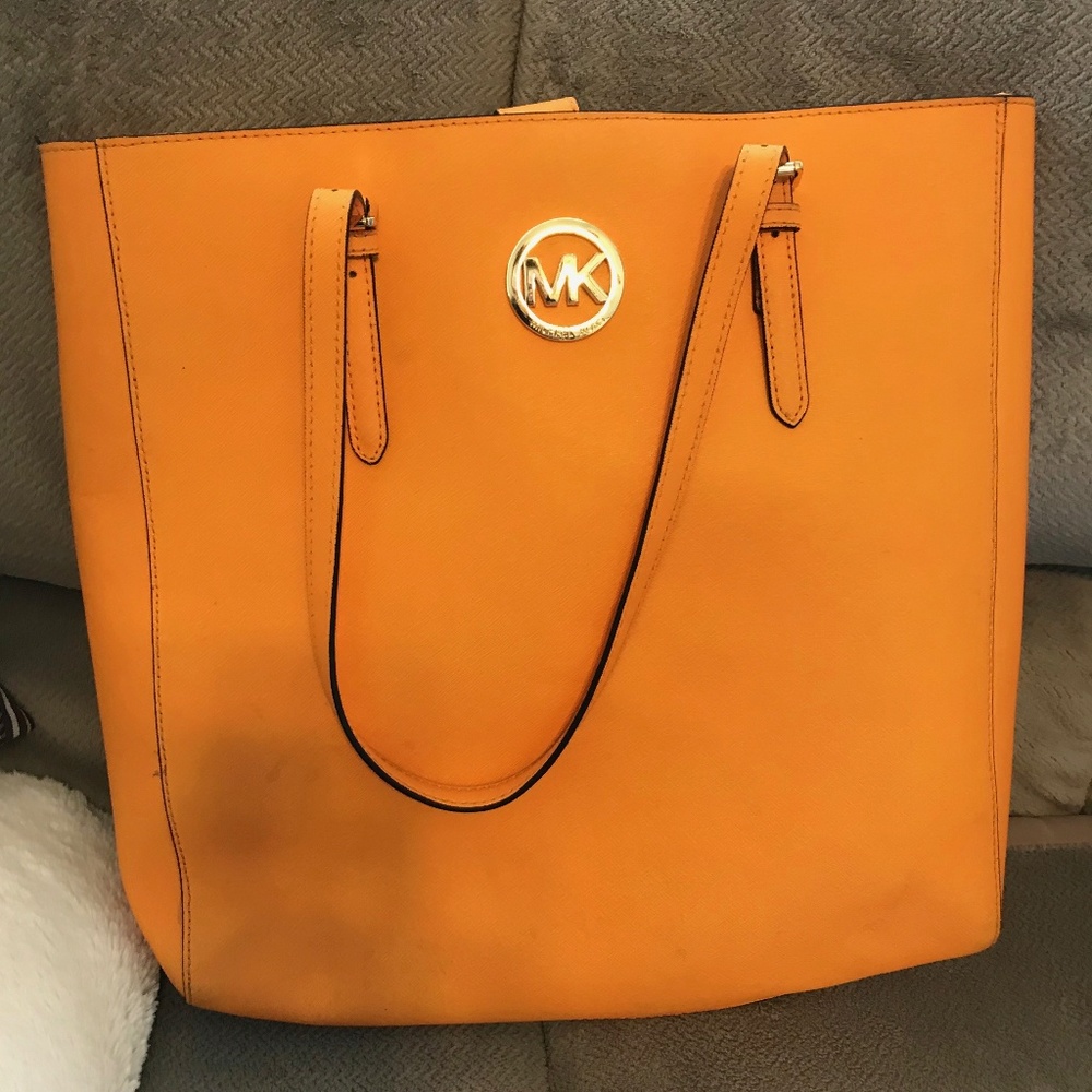 Michael Kors Large Tote yellow